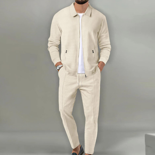 Heren Cardigan Set Klassiek Comfortabel Complete - StudioMarella