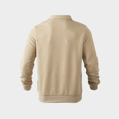Premium Quarter Zip Trui voor Heren