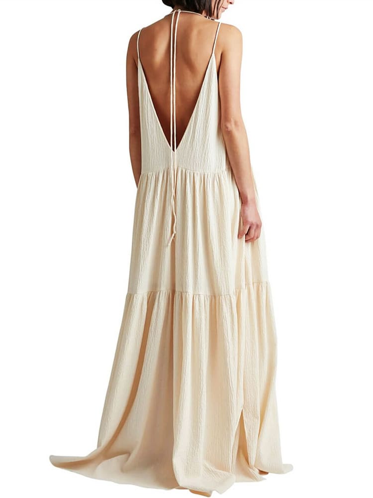 Maxi Jurk Zomer Sea Breeze Stijl