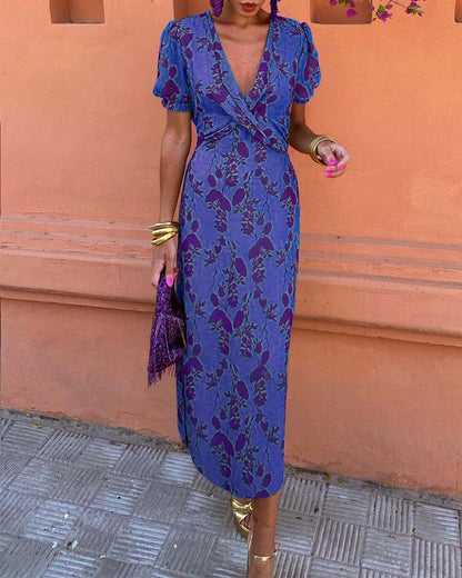 Vrouwelijke Blouse met Pofmouwen