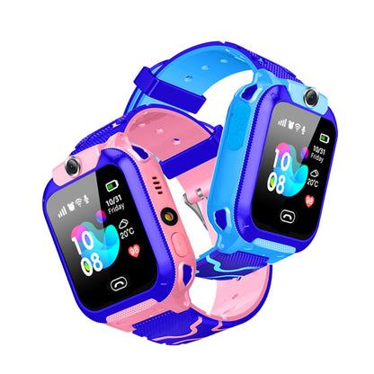 GPS-smartwatch voor kinderen vanaf 4 jaar met camera, telefoon en SOS-functie