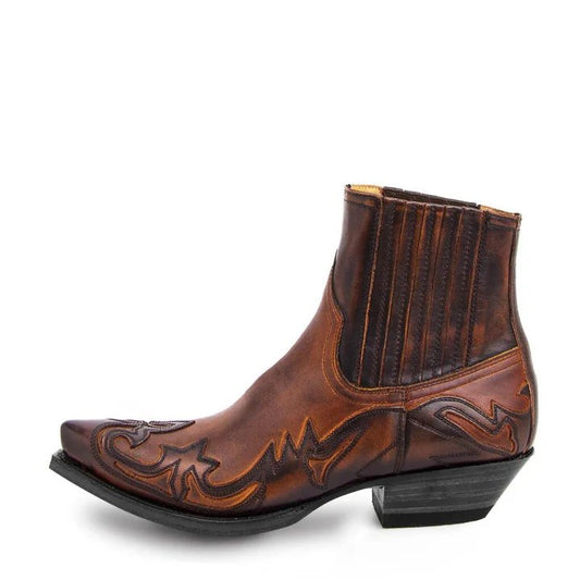 Leren Cowboylaarzen voor Heren Western Stijl Leer - StudioMarella
