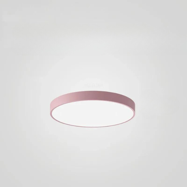 Kleurrijke Plafondlamp Rond LED Ultradun Design voor Woonkamer Slaapkamer Studeerkamer Gang Modern Interieur Verlichting Scandinavisch