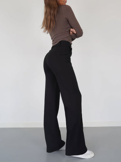Dames Broek Wijd Comfortabel Kreukvrij Zomerbroek