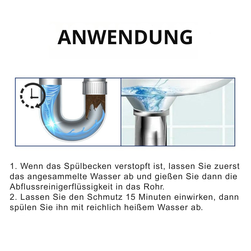 Afvoerreinigende Gel 350g – Krachtige Ontstopper voor Alle Leidingen | Veilig & Effectief