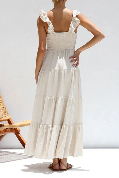 Maxi Jurk Luchtig Elegante Lagen Zomerjurk