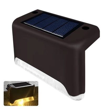 Draadloze Solar LED Buitenverlichting Set – Veilige Wegverlichting voor Tuin Terras Trappen