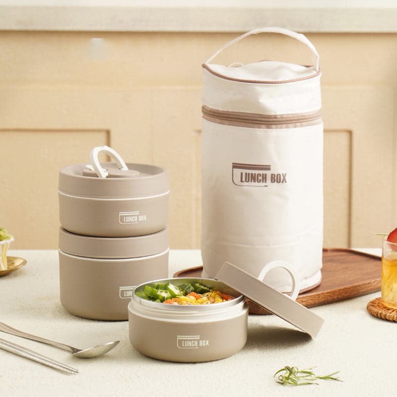 Thermische Lunchbox – Warmhoud Lunchbox van RVS voor Werk, School & Onderweg