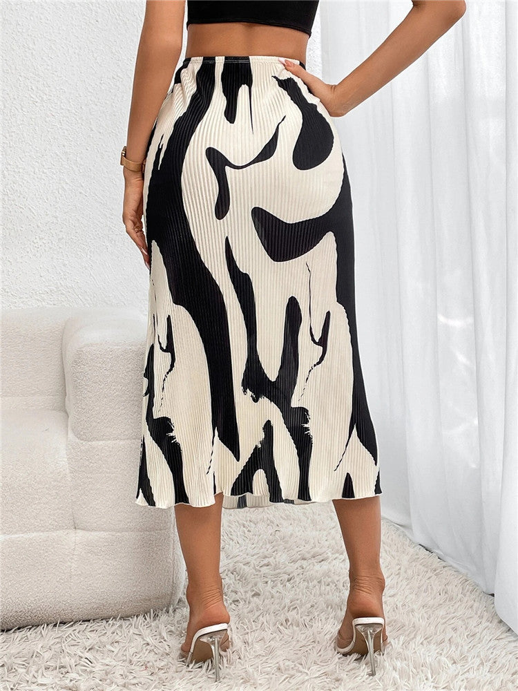 Vrouwen Rok Geplisseerd Jurk Elegante Zomerjurk