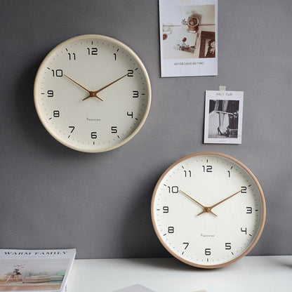 Wandklok Stil Uurwerk Minimalistisch Kunststof 25cm 30cm Woonkamer Slaapkamer Modern