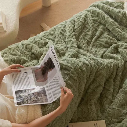 Zachte Fleece Plaid Donkerbruin Groen Geel Beige Blauw Wit Zwart Lichtgewicht Warme Knuffeldeken voor Bank en Bed Winterdeken voor Koude Avonden Slaapkamer Woonkamer