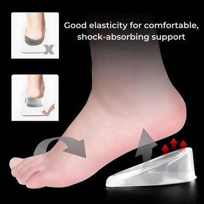 Siliconen Gel Hielkussens voor Lengteverhoging en Pijnverlichting – Anatomisch Comfort