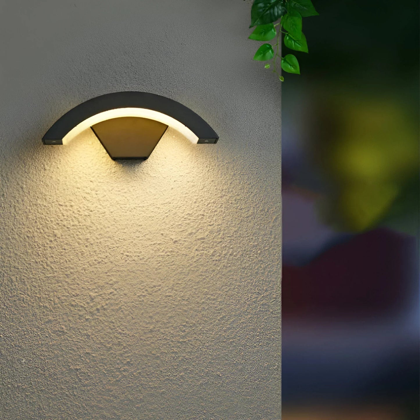 Buiten wandlamp met bewegingssensor, LED en weerbestendig design