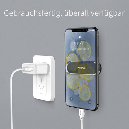 Magnetische Telefoonhouder Auto Zonder Montage | Universeel Nanopad Dashboard Smartphone Bevestiging 360° Draaibaar
