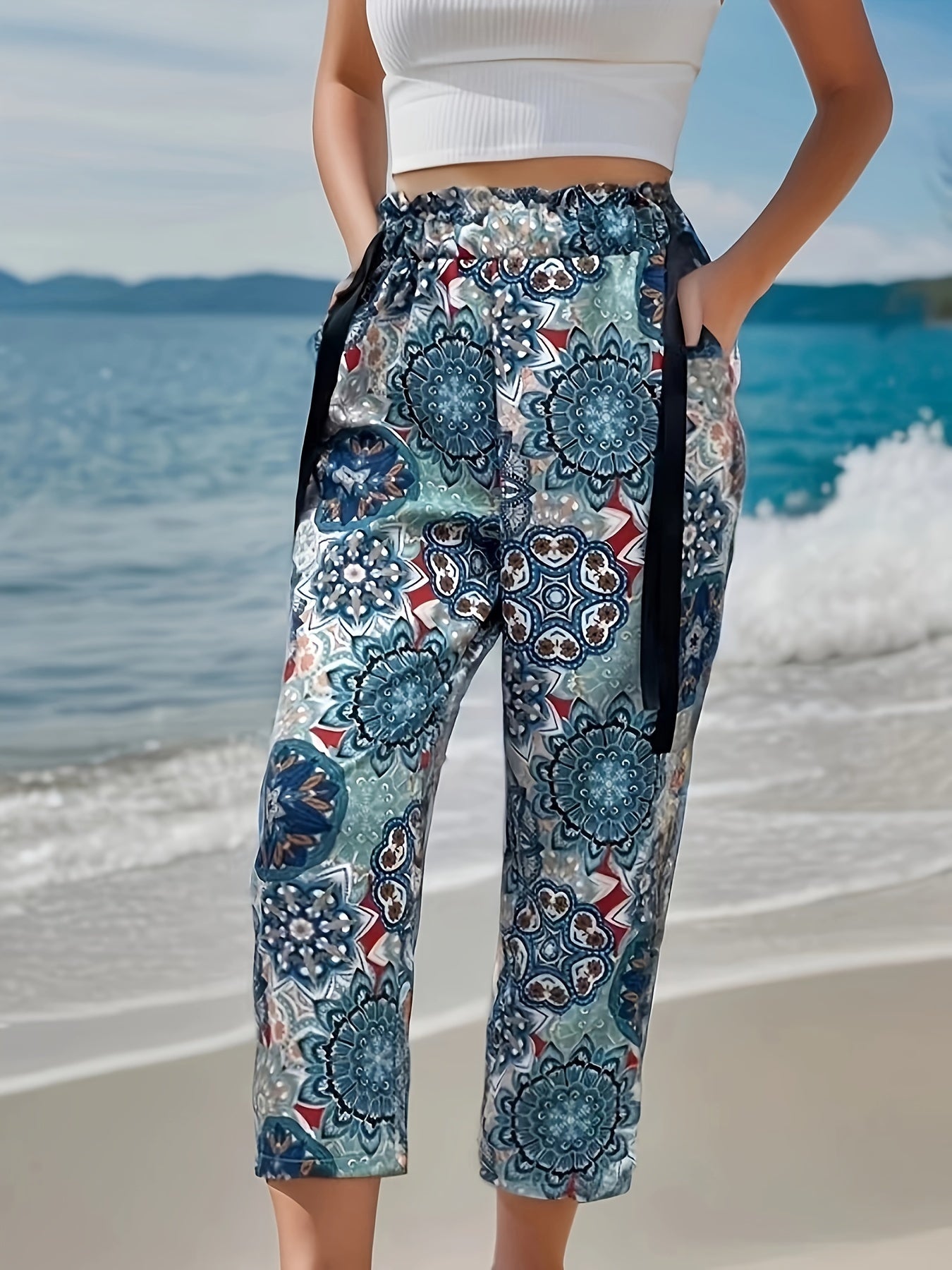 Vrouwelijke Elastische Broek Comfortabele Blanche Stijl - StudioMarella