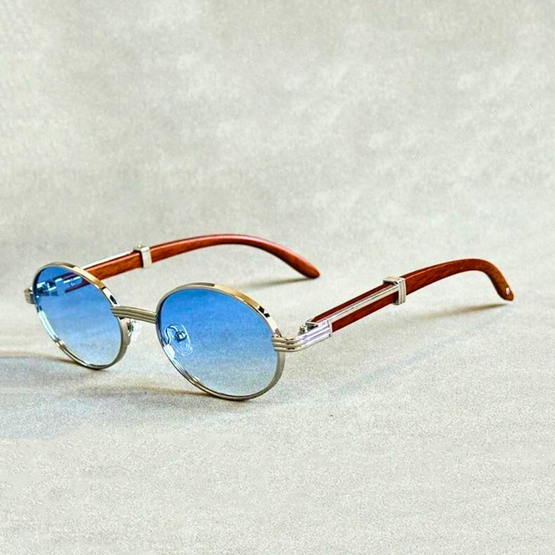 Ronde Zonnebril Vintage Stijl