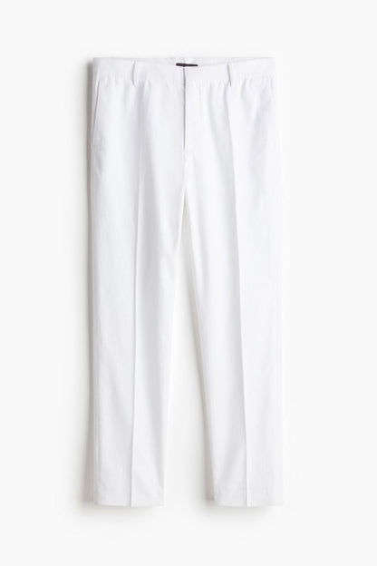 Herenpakbroek Streepjes Elegante Klassieke Stijl