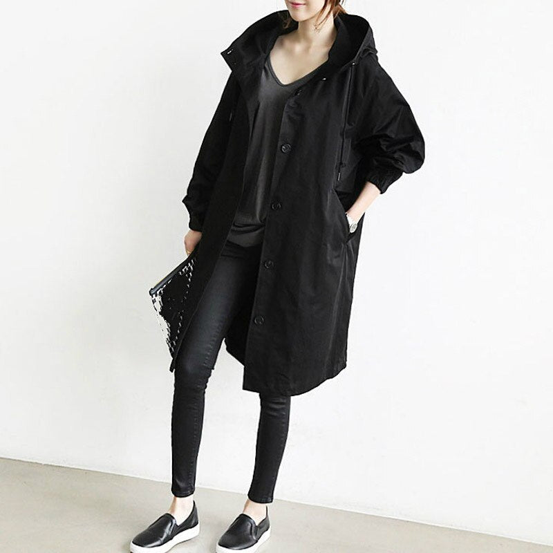 Klassieke Trenchcoat voor Vrouwen Waterdicht en Stijlvol