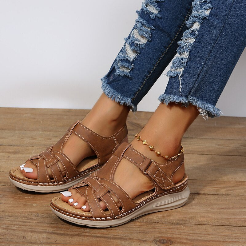 Wandelsandalen Orthopedisch Plateau Zool Comfortabel