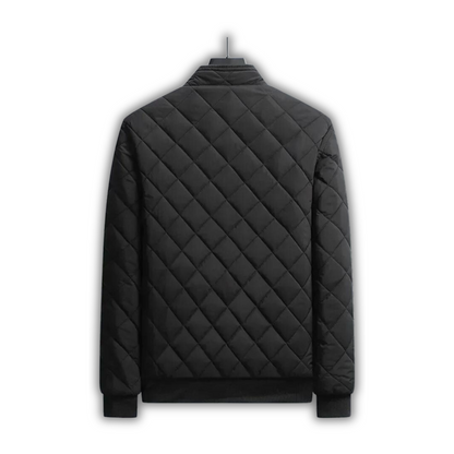 Heren Jas Gewatteerd Fleece Lining Warm en Comfortabel