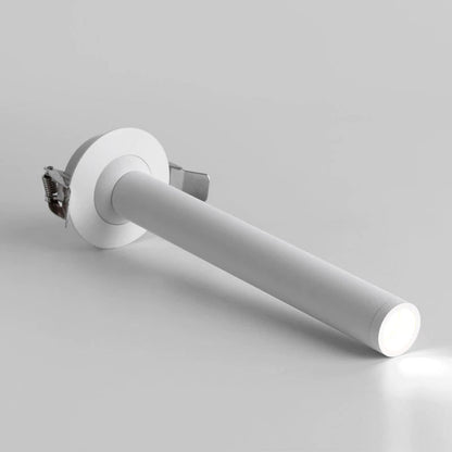 Moderne LED Plafondspot Cilindrisch Design – 7W Inbouwspot Aluminium Zwart Wit Nikkel 12-32cm – Verstelbare Richtspot Warm/Koud Licht – Designverlichting Woonkamer Hal Gang Kantoor