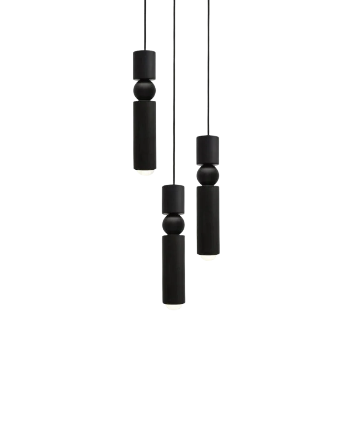 Sculptuurlamp Hanglamp met Vloeiende Vormen Zwart Goud Zilver 1-3-5 Lichtpunten Modern Design Eetkamer Woonkamer Slaapkamer Verlichting