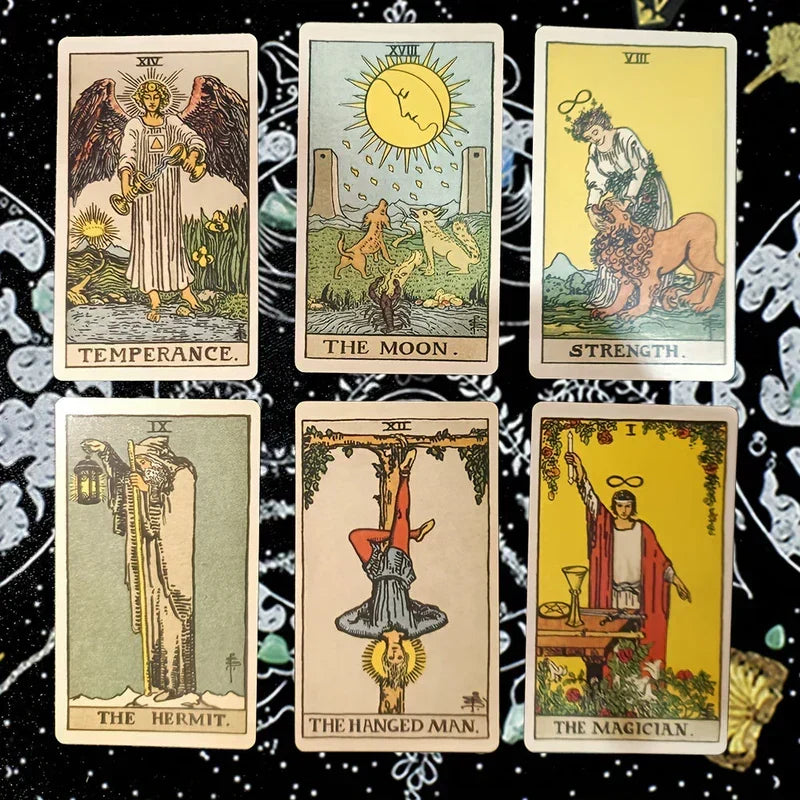 Traditioneel Tarotkaarten Set – 78 Kaarten met Symboliek en Intuïtie voor Spirituele Begeleiding en Zelfontdekking