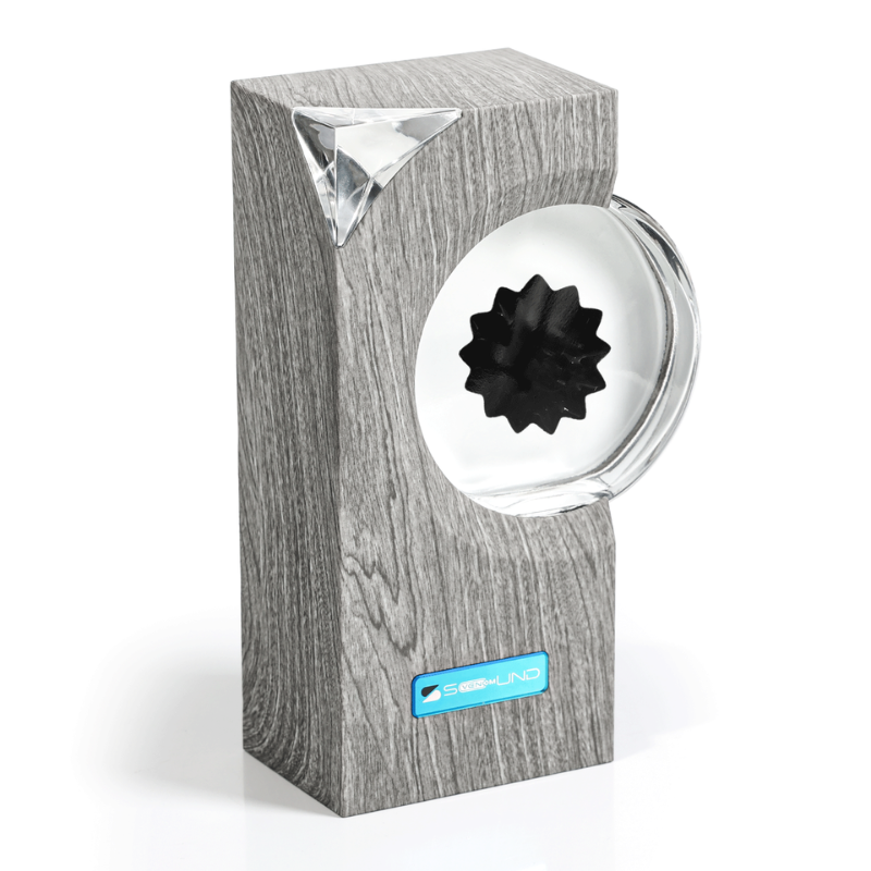 Ferrofluid Muziekvisualizer met LED-verlichting | Magnetische Vloeistof Kunstinstallatie | USB-aangedreven Sculptuur