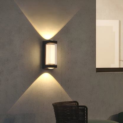 Buitenlamp Up Down LED IP65 Waterdicht Zwart Wit Gevelverlichting 10W