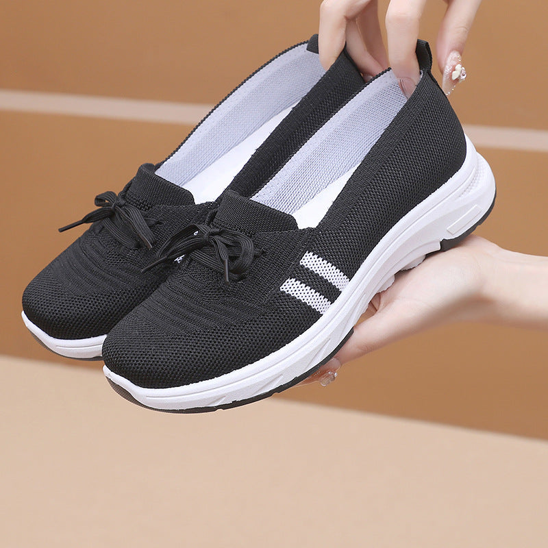 Dames Ballerina Sneakers Orthopedisch Comfortabel Korea Look
