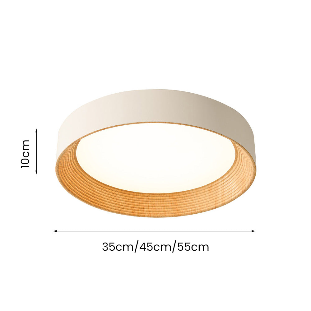 Minimalistische Plafondlamp Rond Laagbouw Slaapkamer Plafondverlichting LED