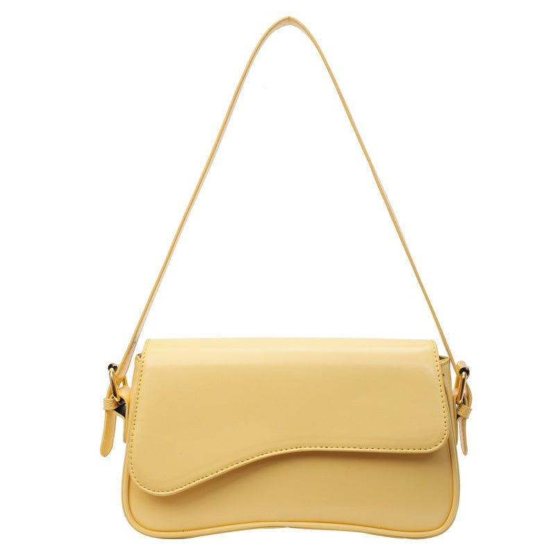 Dames Handtas Vegan Leer Golvend Design Elegante Stijl → Vegan Leer Handtas Dames Golvend Elegante Design