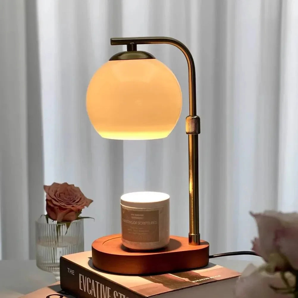 Kaarsverwarmer Lamp Tafellamp Zonder Vlam 33cm Modern Design