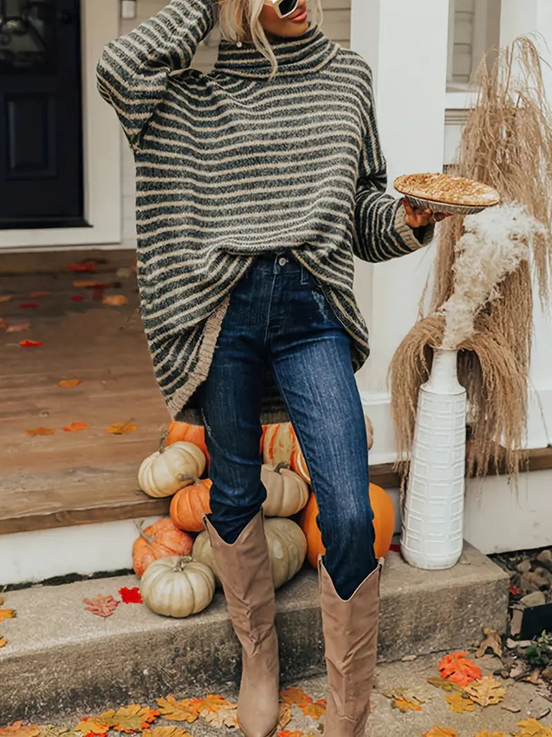 Vrouwen Trui Oversized Casual Losse Fit