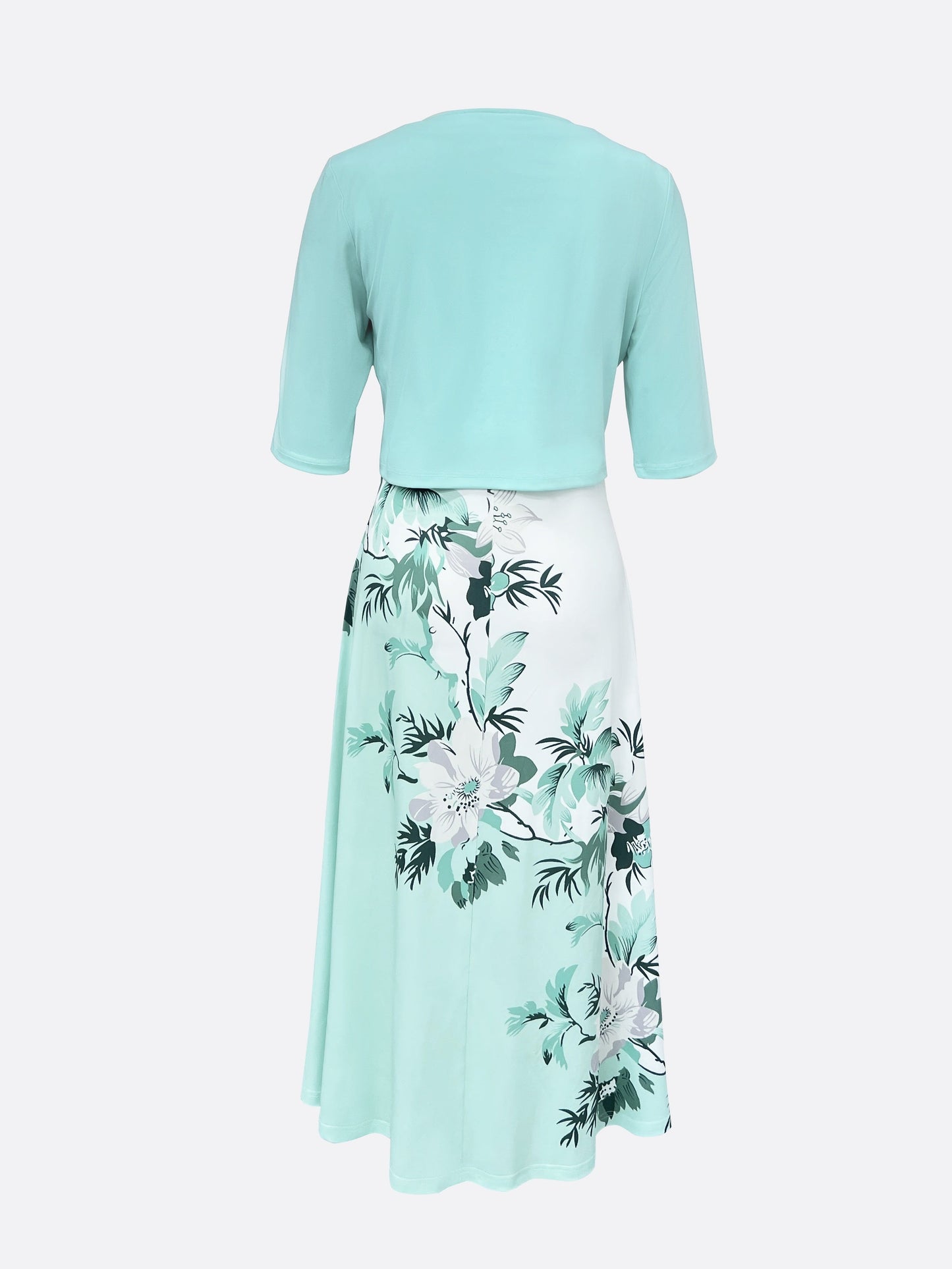 Elegante Jurk en Blazer Set voor Vrouw