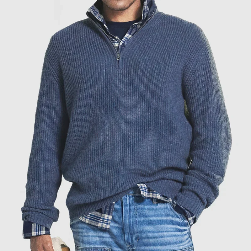 Waterdichte Heren Zipsweater Warm en Kwaliteit