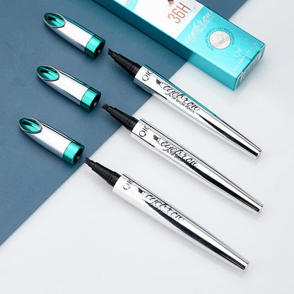 3D Wenkbrauwpotlood voor Natuurlijke Haarlook | Precisie Applicator | Langhoudend tot 36 Uur | Waterproof Brow Pencil