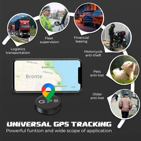 MicroMag Tracker - Mini Magnetische GPS Tracker - Realtime Locatie Volgen