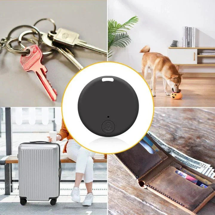 Bluetooth Tracker Mini Set van 2 – Localiseer Sleutels en Tassen – Anti-Verlies Alarm 50m Bereik