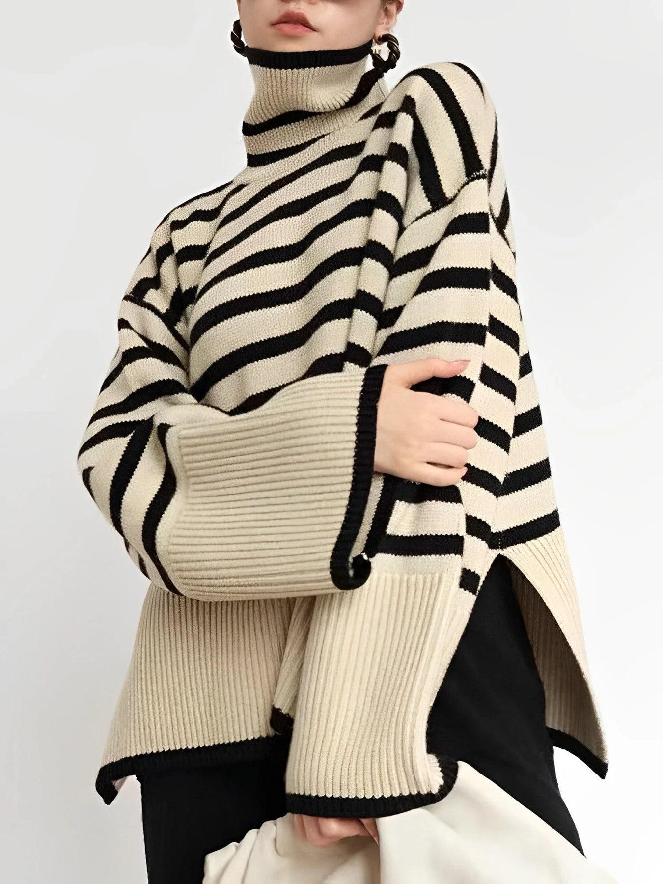 Dames Coltrui Oversized Katoen Comfortabel Stijlvol
