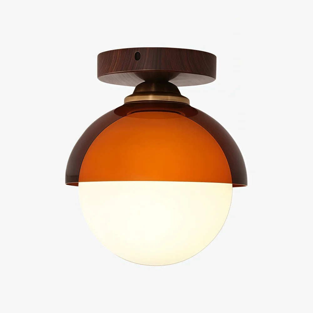 Vintage Plafondlamp met Zonsondergangstinten voor Gang en Entree – Moderne Sfeerverlichting