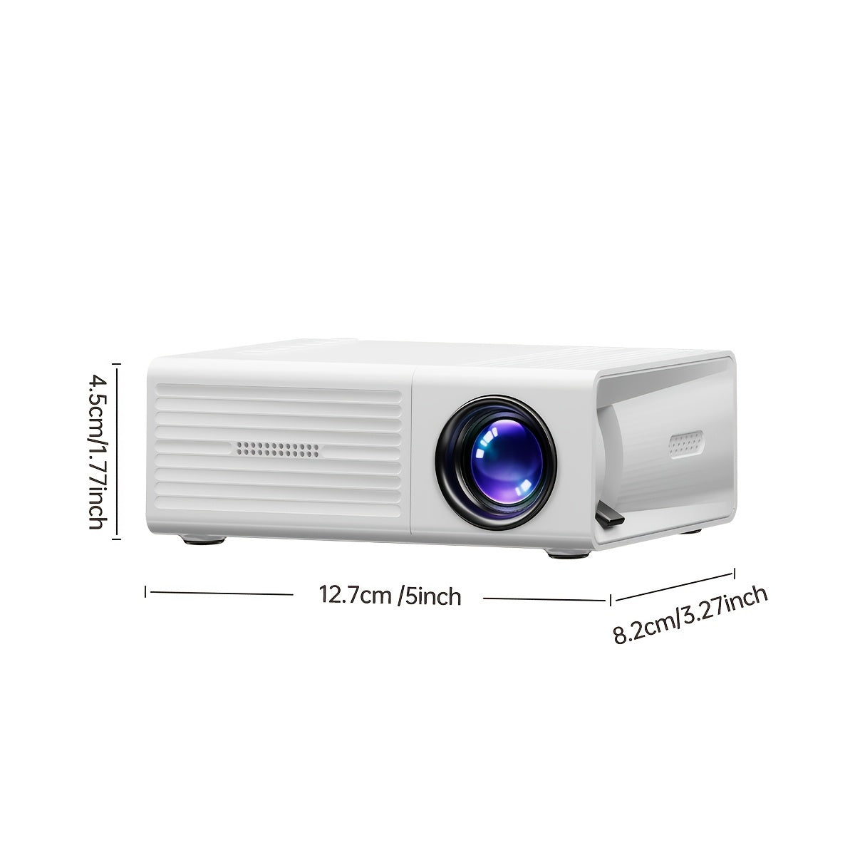 Mini Beamer 3000 Lumen Draagbaar Met HDMI USB Voor Thuisbioscoop