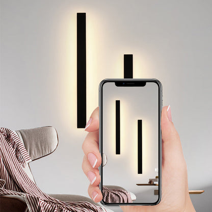 Buitenlamp Wandlamp LED Zwart Aluminium IP65 30-200cm Modern