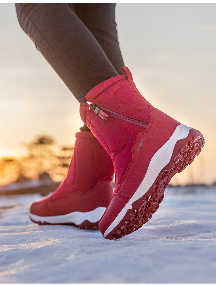 Dames Sneeuwlaarzen Waterdicht Warm Antislip Laarzen voor Winter