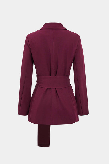 Vrouwelijke Blazer Broek Set Elegante Kantoorkleding