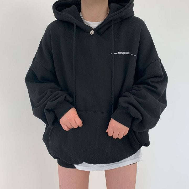 Dames Hoodie Space Print Casual Streetwear → Dames Hoodie Space Print Casual Straatmode