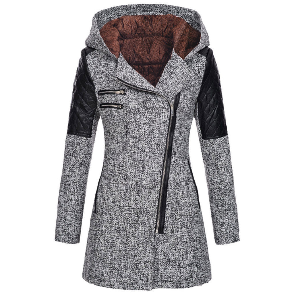 Dames Winterjas Lange Warme Donzen Jas Herfst Winter