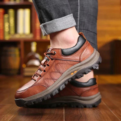 Leren Herenschoenen Comfortabel voor Wandelen - StudioMarella