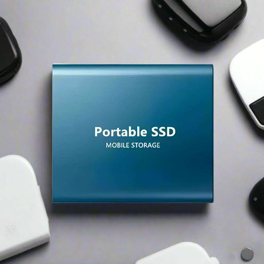 Externe SSD Schijf USB 3.0 Draagbaar Snelle Dataopslag Compact