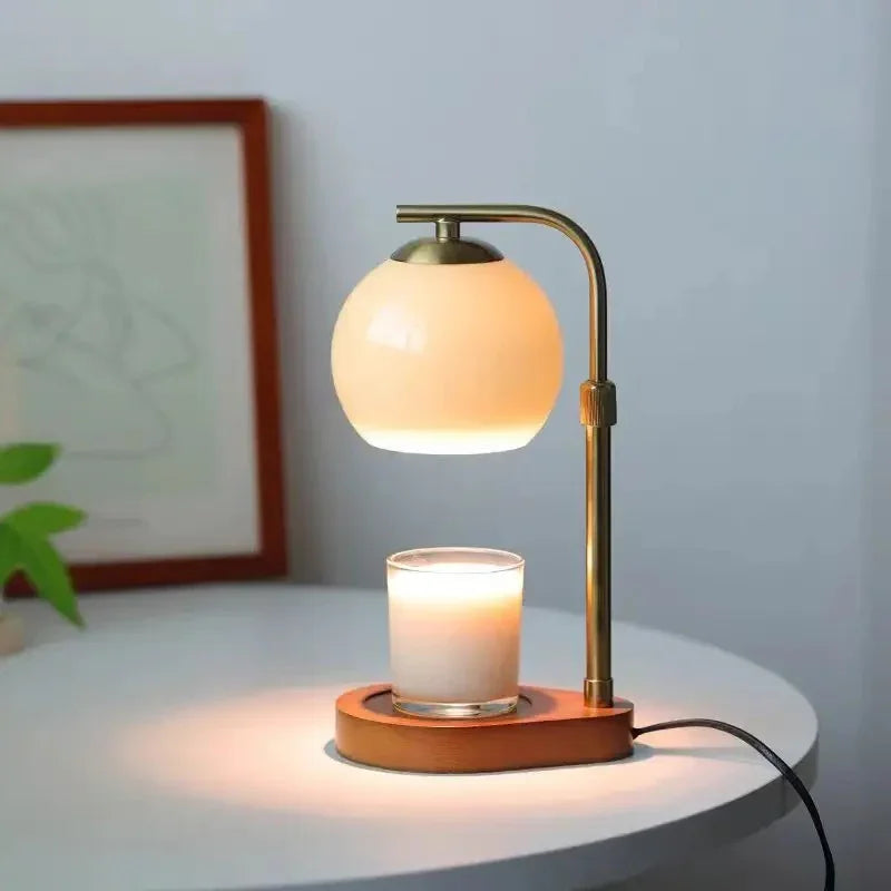 Kaarsverwarmer Lamp Tafellamp Zonder Vlam 33cm Modern Design